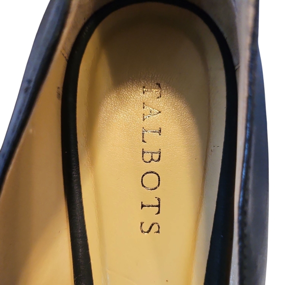Talbots Black Open Toe Flats - Picture 5 of 6